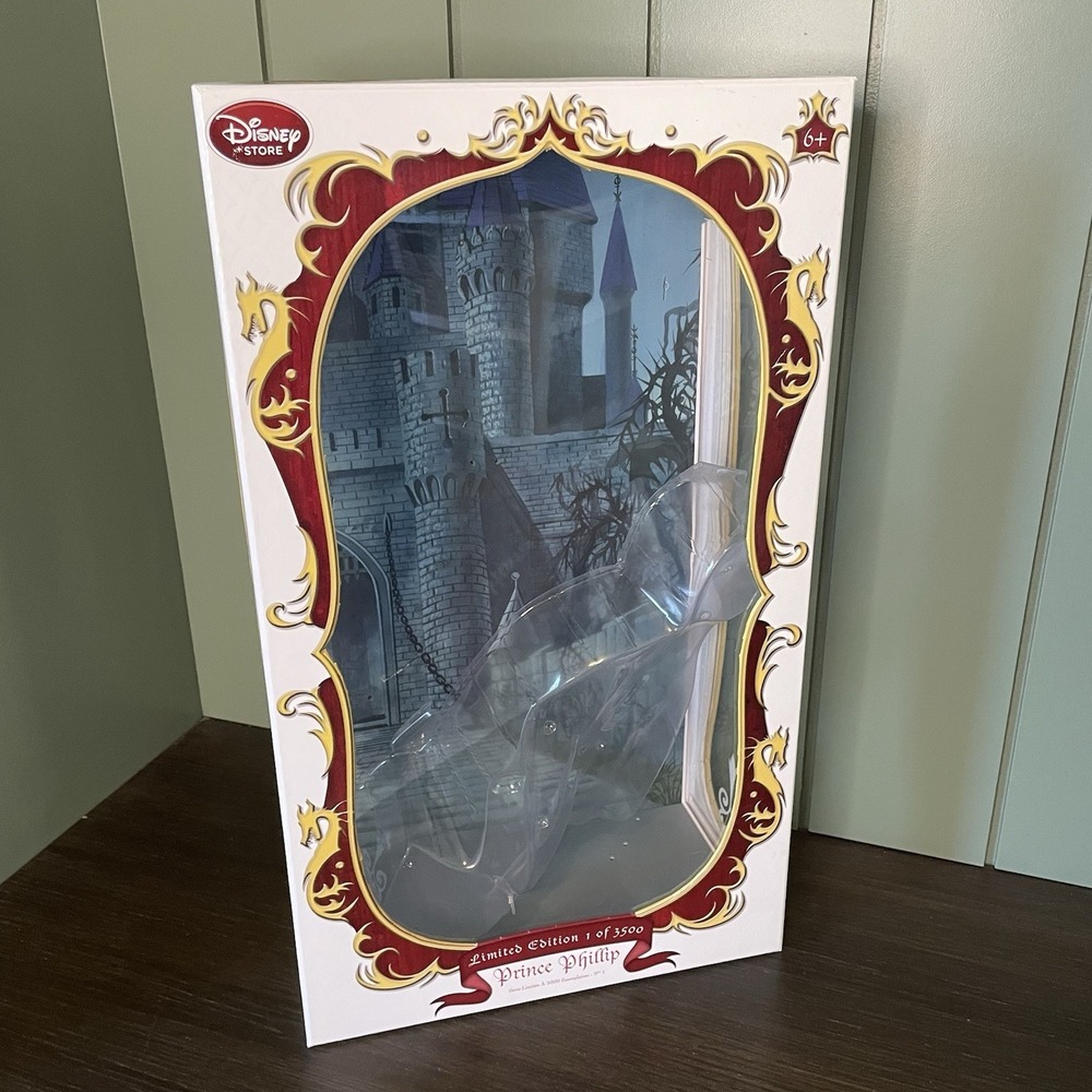Disney Limited Edition Prince Philip 17 Inch Empty Doll Box Only No Doll